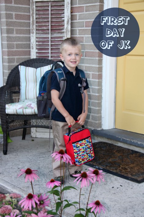 Myles First Day JK